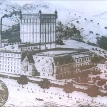Untere Hildebrandsche Mühle um 1890
