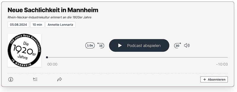 Podcast starten