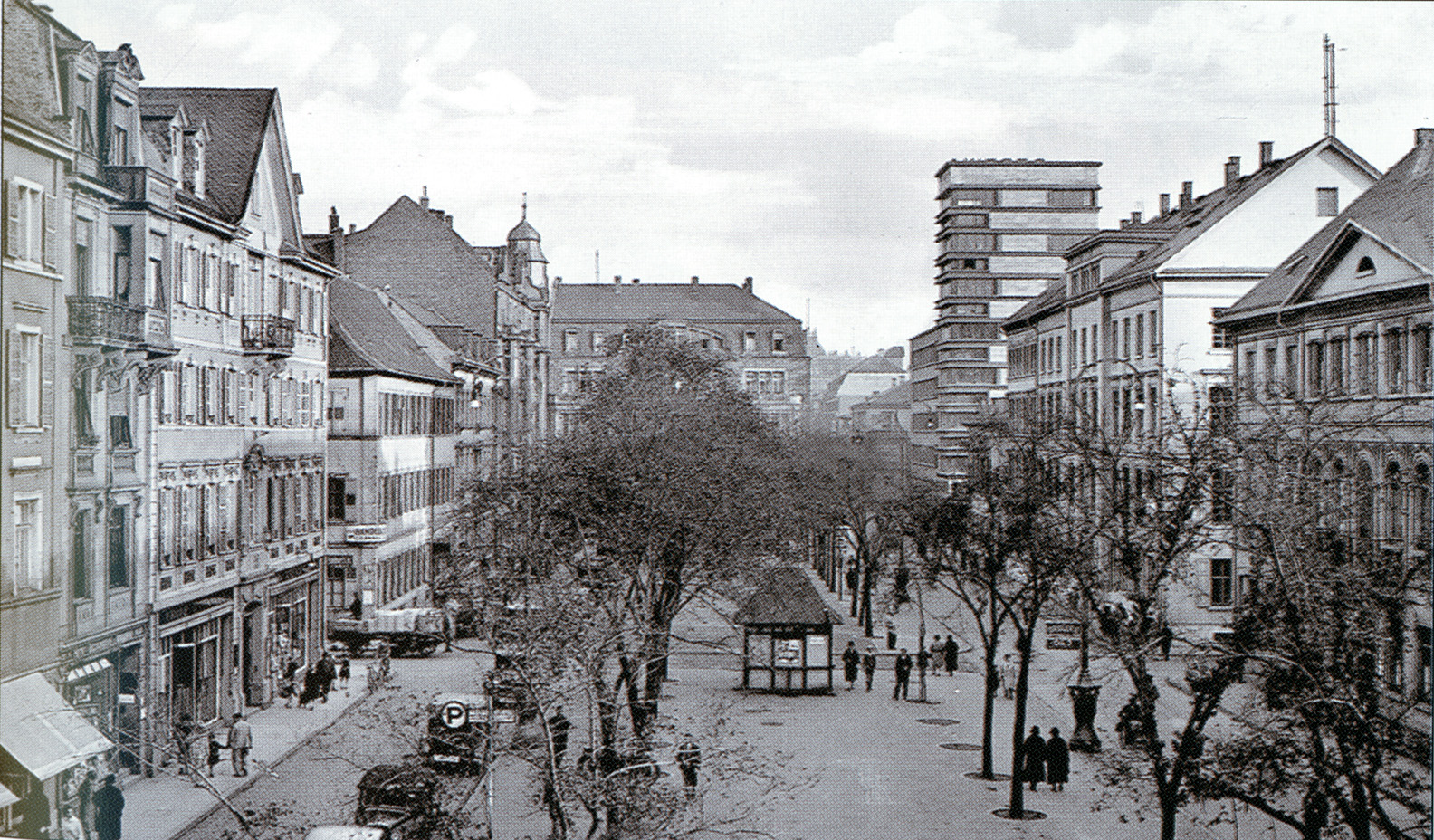 Kapuzienerplanken/Kunststraße 1930 Quelle MARCHIVUM