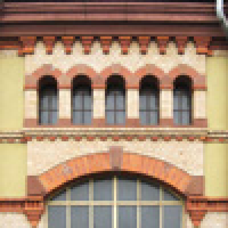 Fenster des ehem. Elektrizitätswerks in Rheinau, Foto Ritter (Ausschn.)