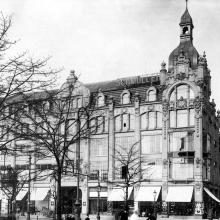 Warenhaus Schmoller, 1910 nach der Erweiterung (Quelle Marchivum)