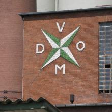 Altes Firmenlogo VDOM (Verein deutscher Oelfabriken Mannheim)(nicht mehr vorhanden)