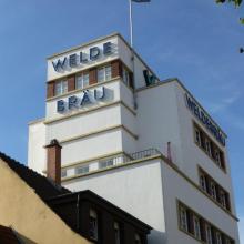 Welde-Sudhaus, Turm heute Wohnung (Foto B. Ritter 2016)